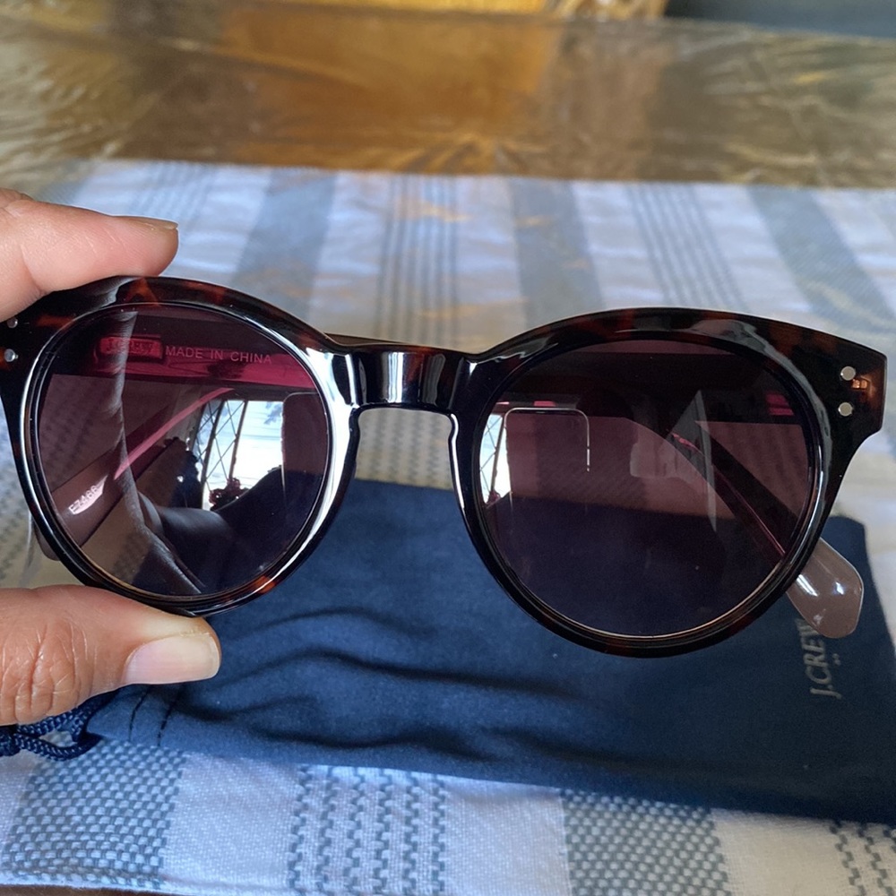 J. Crew sunglasses . Pouch included . NWT